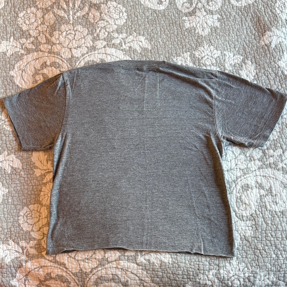 Aviator Nation Cropped T-Shirt with Green Embroidered Lightning Bolt ~ Size Smal - Picture 4 of 7